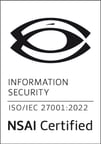 ISO/IEC 27001:2022 — NSAI Certified