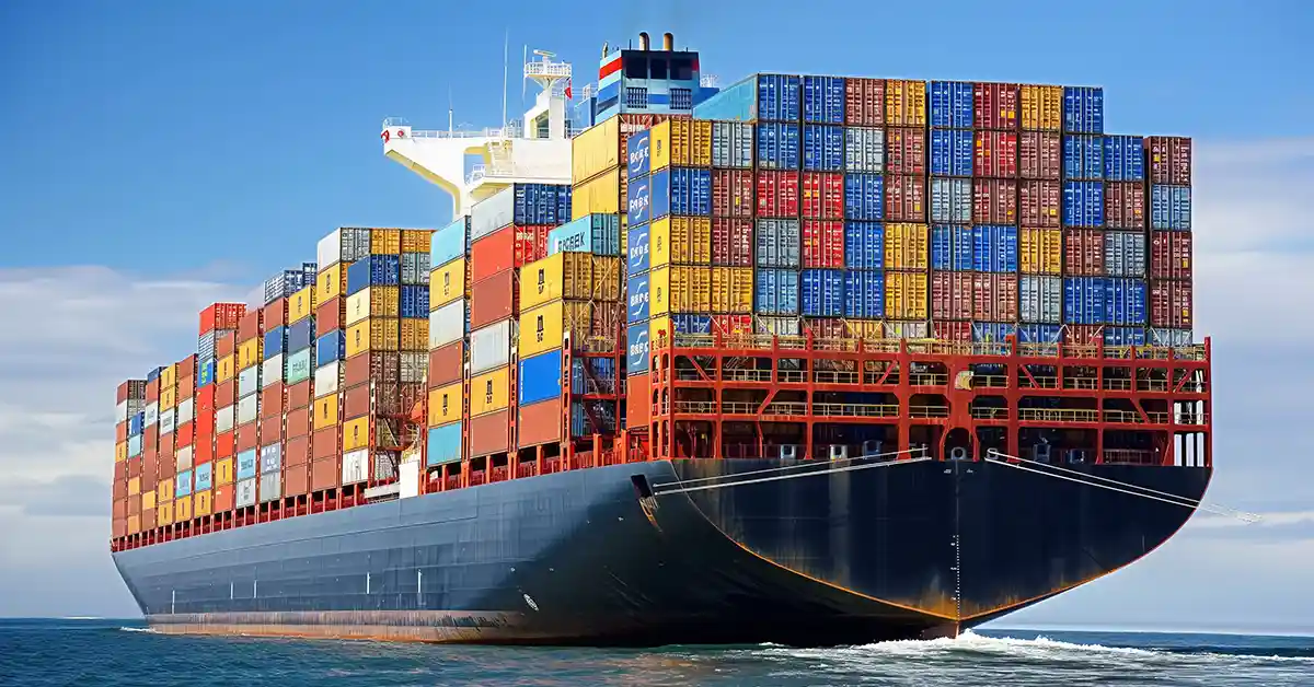 Feature Container Ship